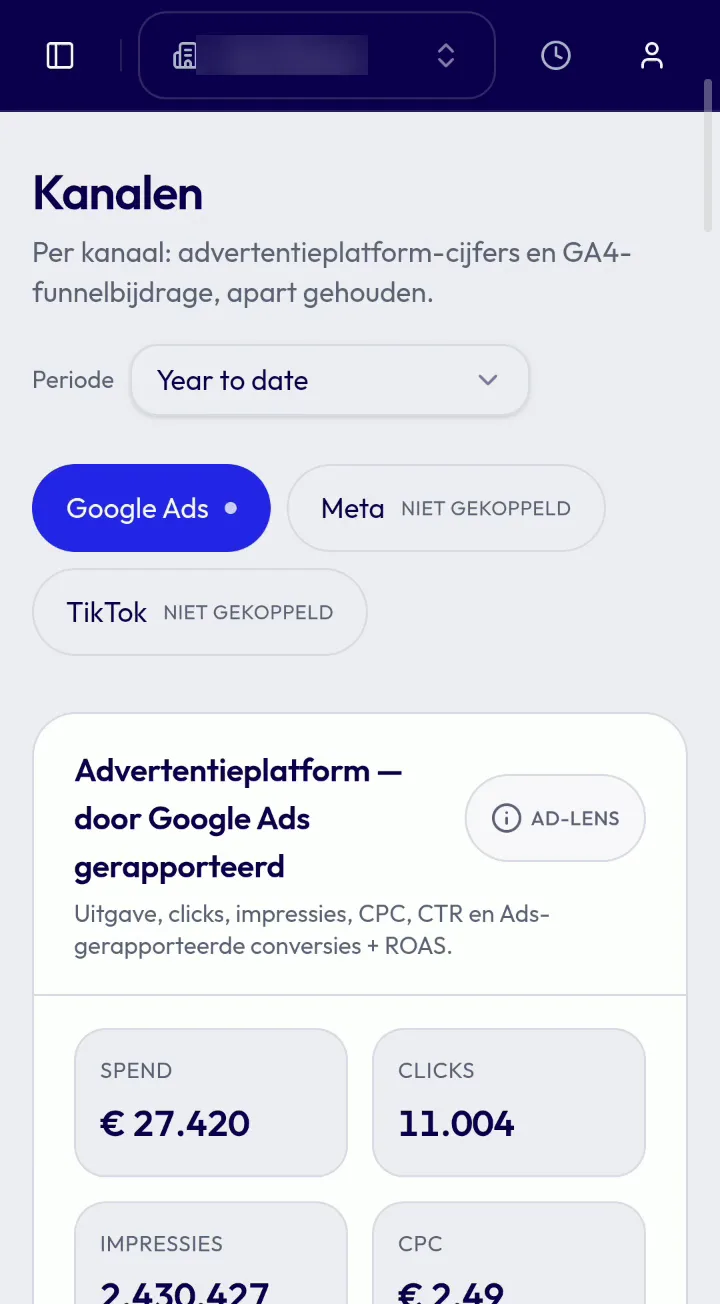 MarketingFlow System™ voorbeeld